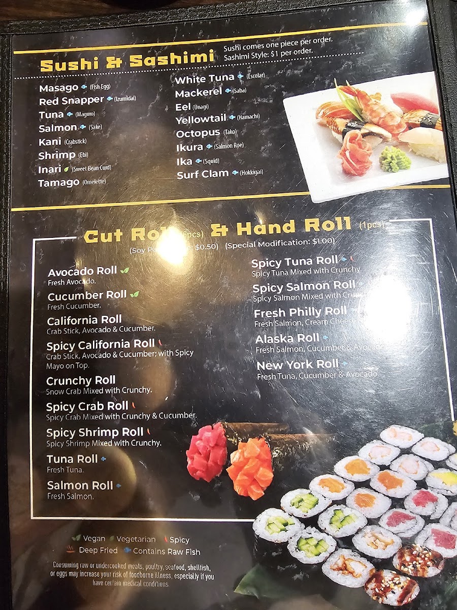 Menu Sushi Lover Appleton-5